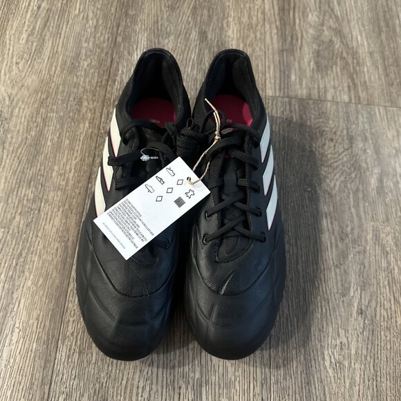 Adidas COPA Pure 1 FG J Soccer Cleats HQ8887  BLACK calf Leather Size 6 M /7.5 W main image 7